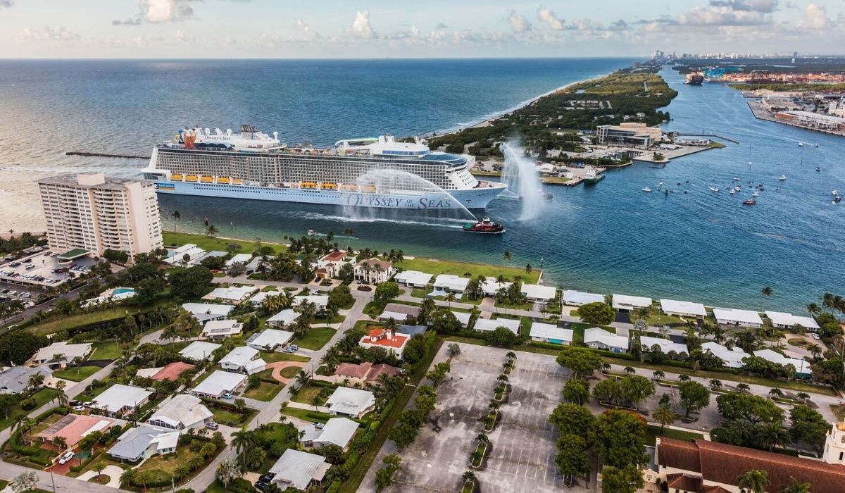 Odyssey of the Seas Arrives at Port Everglades