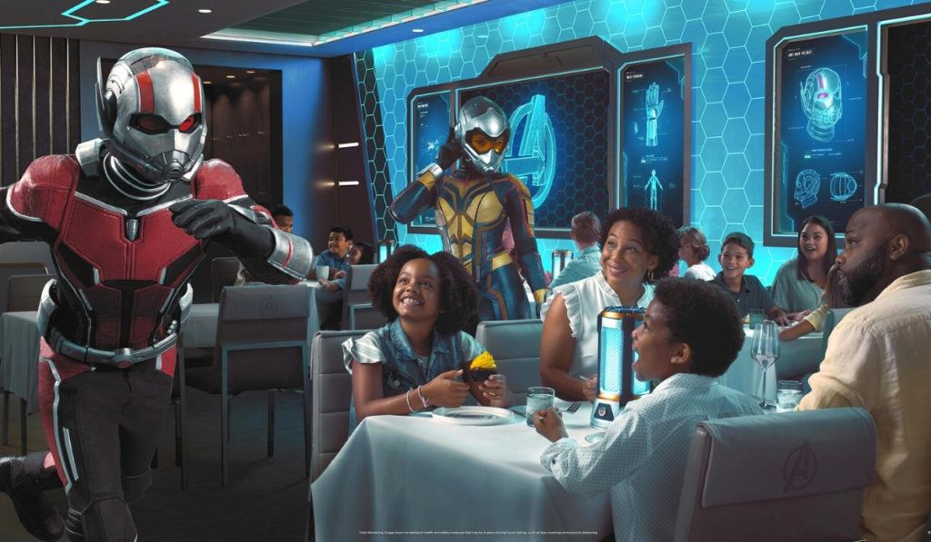 Disney Wish to Premiere 'Avengers: Quantum Encounter' Dining Experience