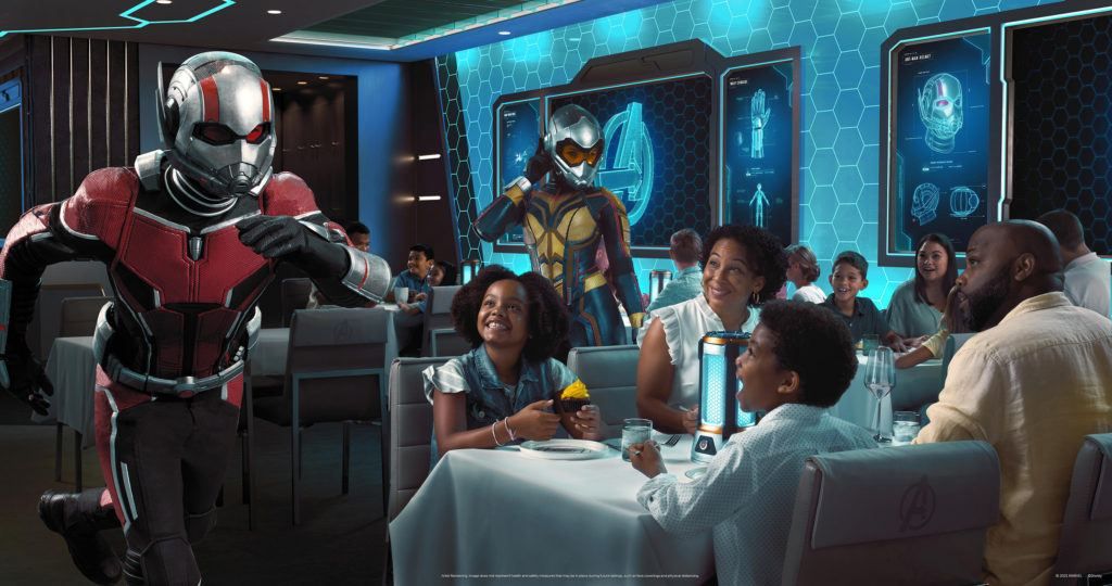 Disney Wish to Premiere Avengers Quantum Encounter Dining Experience