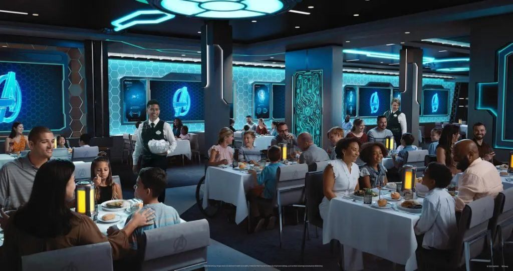 Disney Wish to Premiere Avengers Quantum Encounter Dining Experience