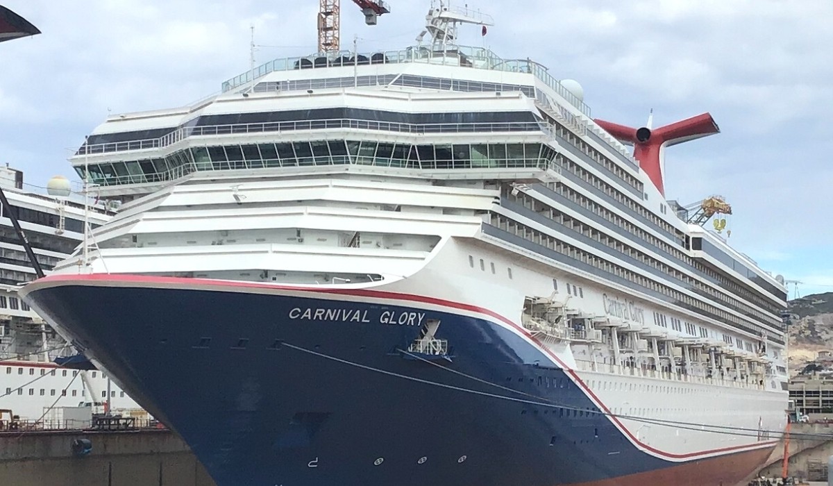 Carnival Glory Receives New Hull Art | EatSleepCruise.com