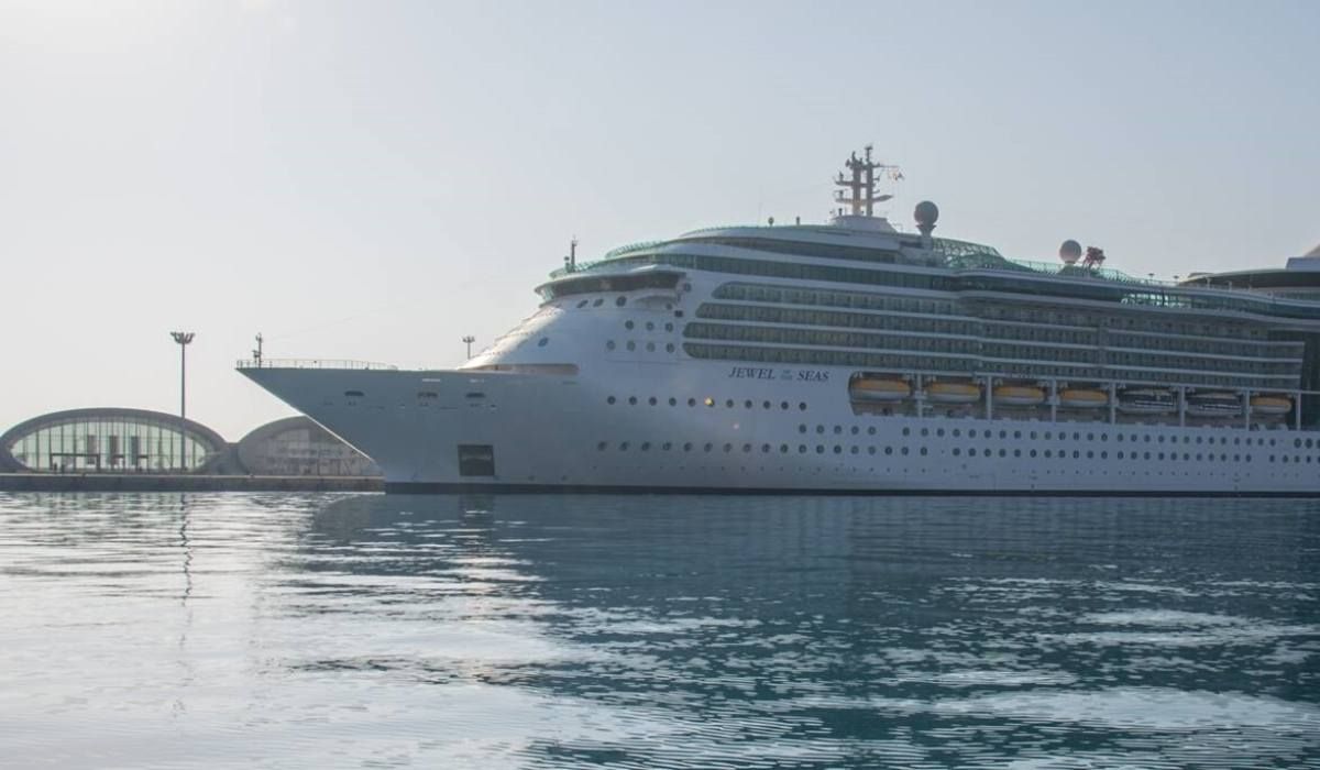 Jewel of the Seas Departs from Cyprus for the First Time Ever