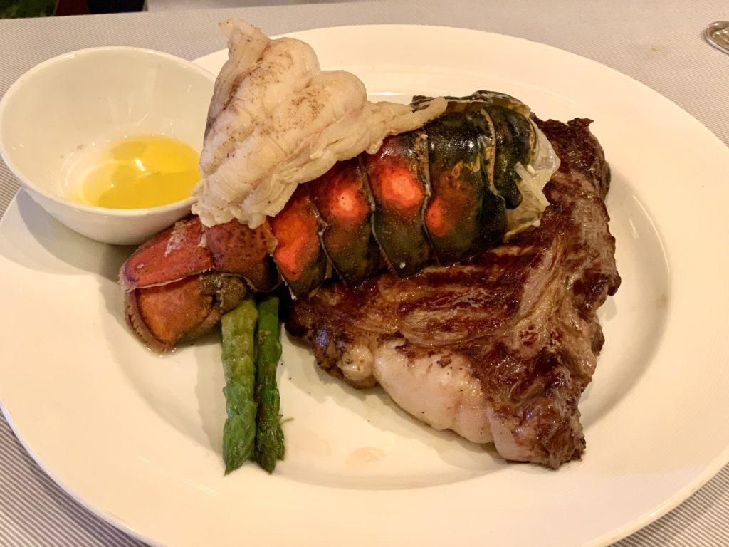 Surf and Turf at Crown Grill