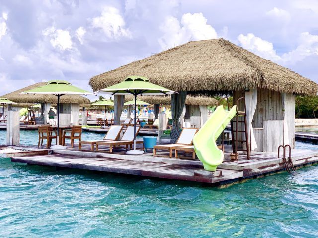 A Day at Royal Caribbean's Coco Beach Club Floating Cabanas