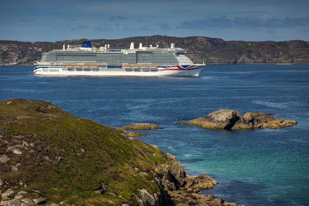 P&O Cruises Iona Sails Maiden Voyage