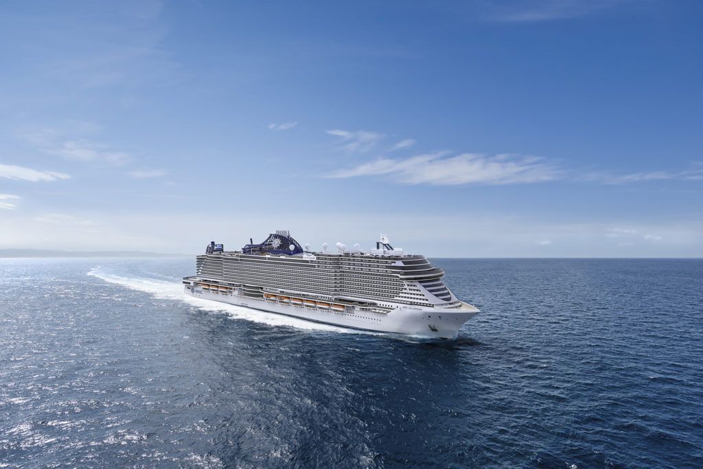 MSC Seashore Welcomes First Guests