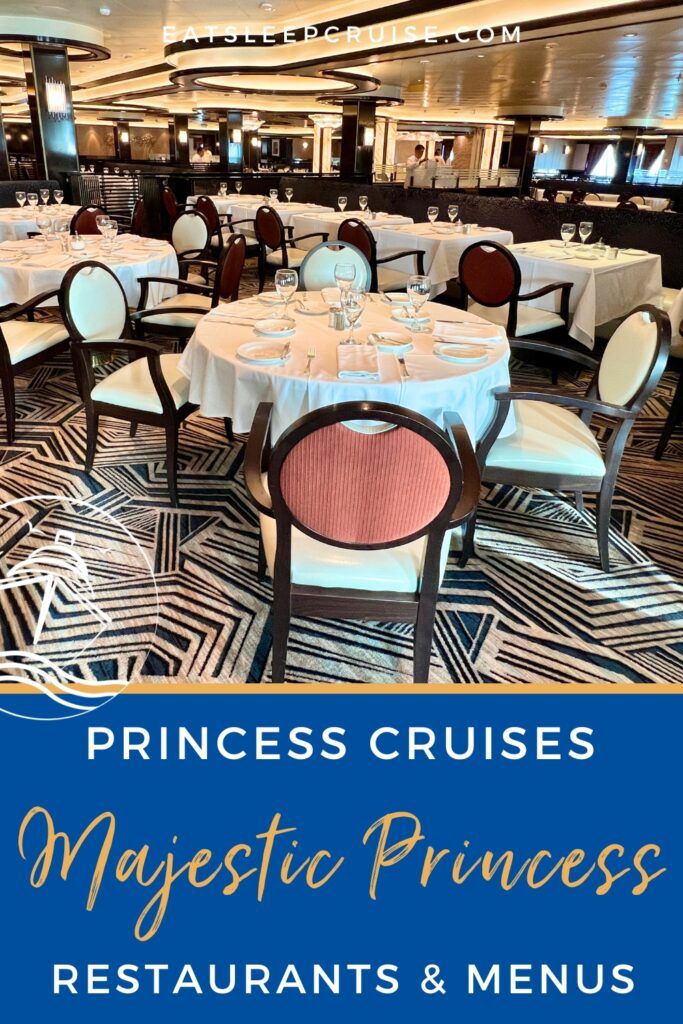 Majestic Princess Restaurant Menus And Dining Guide 2023 2