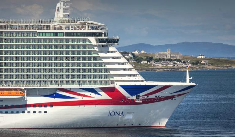 P&O Cruises Iona Sails Maiden Voyage