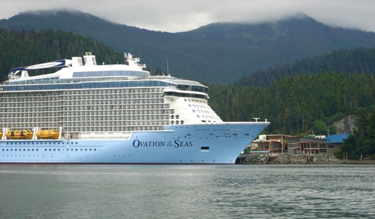 Sitka Sound Cruise Terminal Welcomes Ovation of the Seas