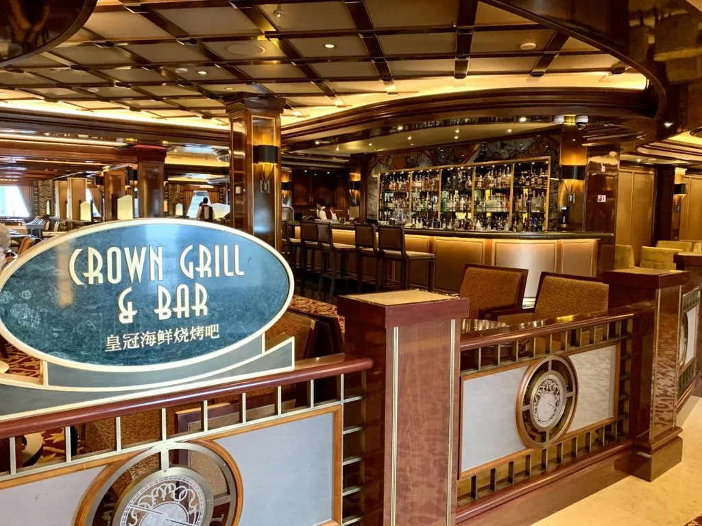 the crown grill princess cruises