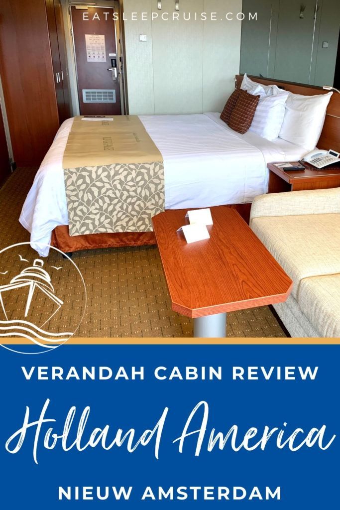 Holland America Line's Nieuw Amsterdam Verandah Stateroom Review