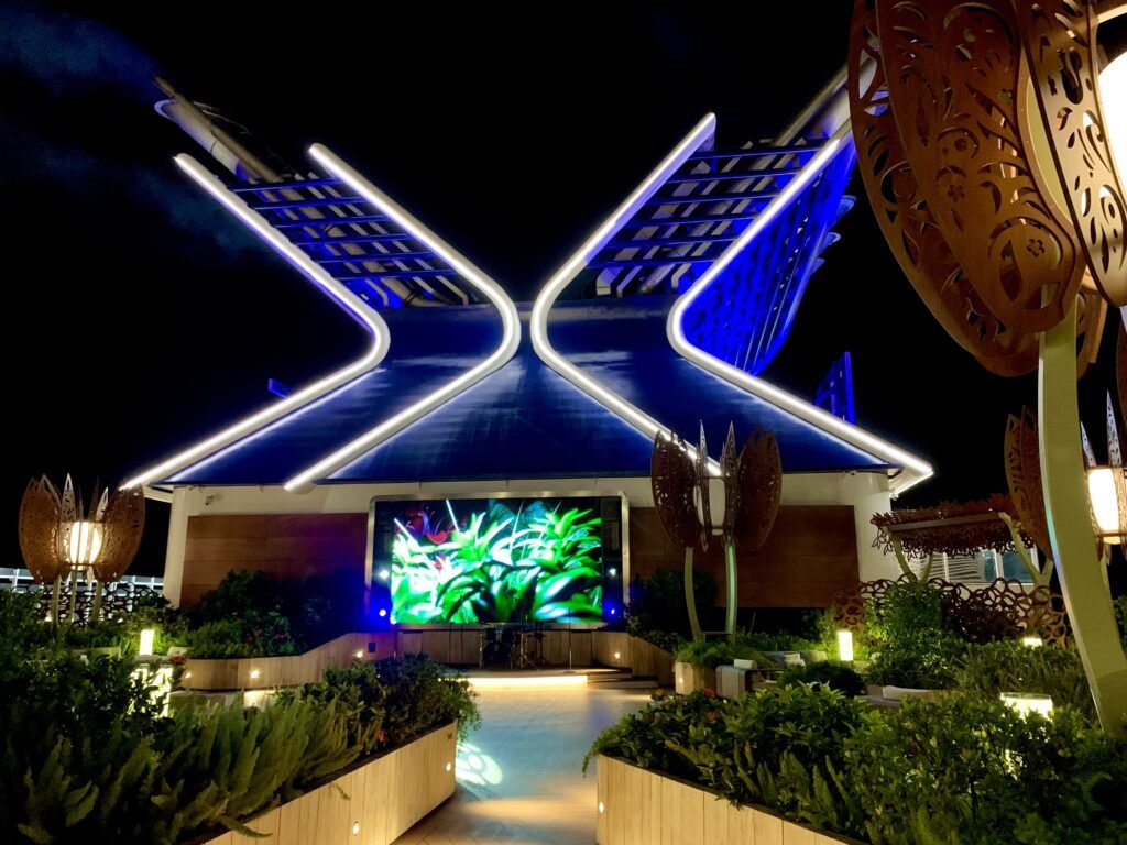 Celebrity Edge Rooftop Garden Grill Review
