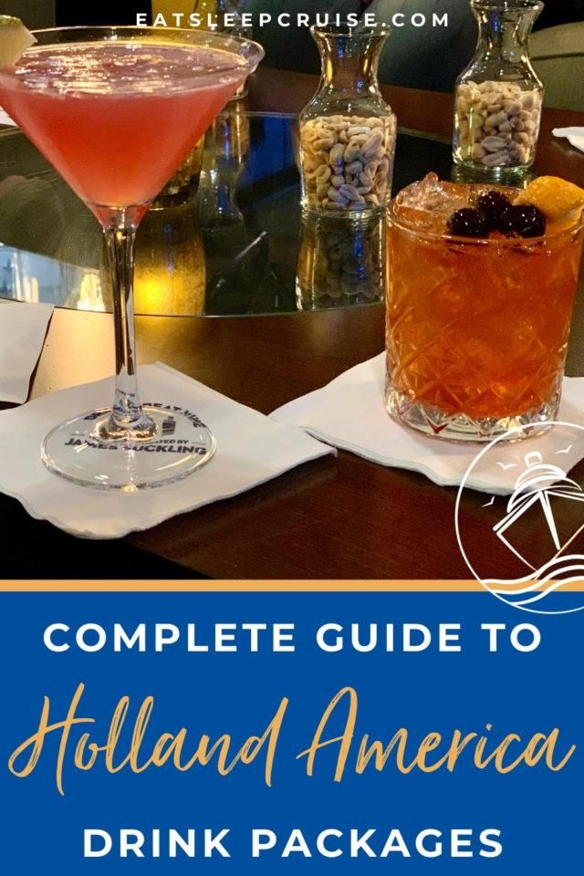 Complete Guide to Holland America Line Drink Packages (2024)