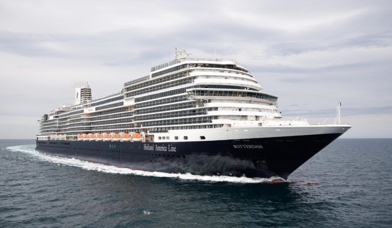 Holland America Line's Rotterdam Departs on Maiden Voyage