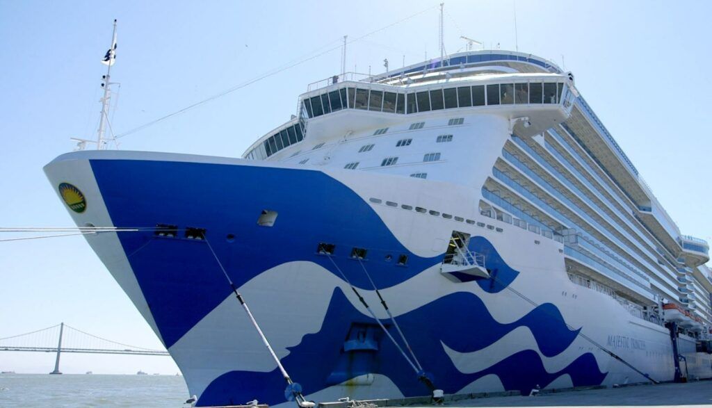 Majestic Princess First Cruise Ship to Call in San Francisco Since Pause