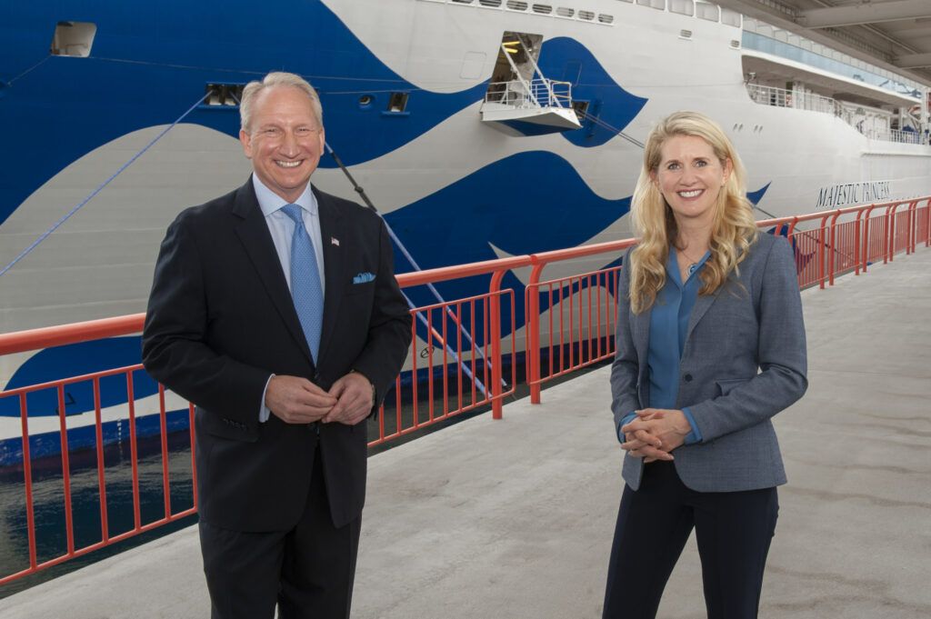Majestic Princess Makes Maiden Call in Los Angeles
