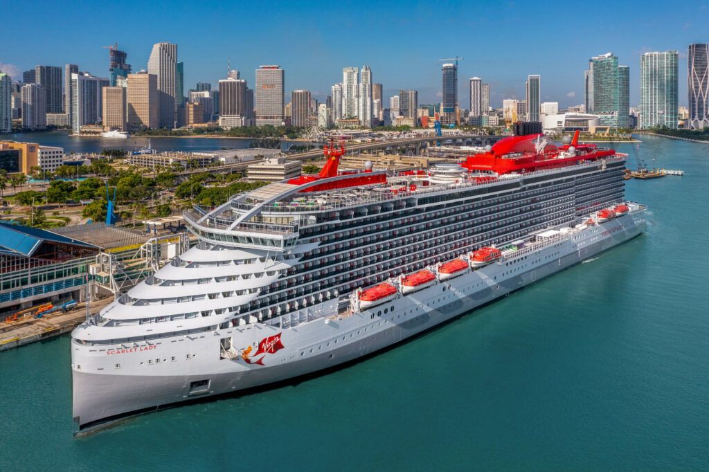 Virgin Voyages Scarlet Lady Sets Sail Today