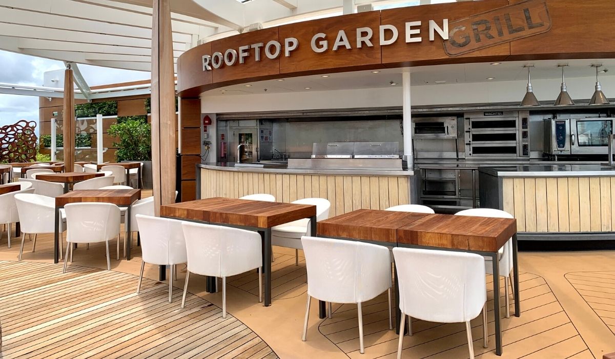 Celebrity Edge Rooftop Garden Grill Review