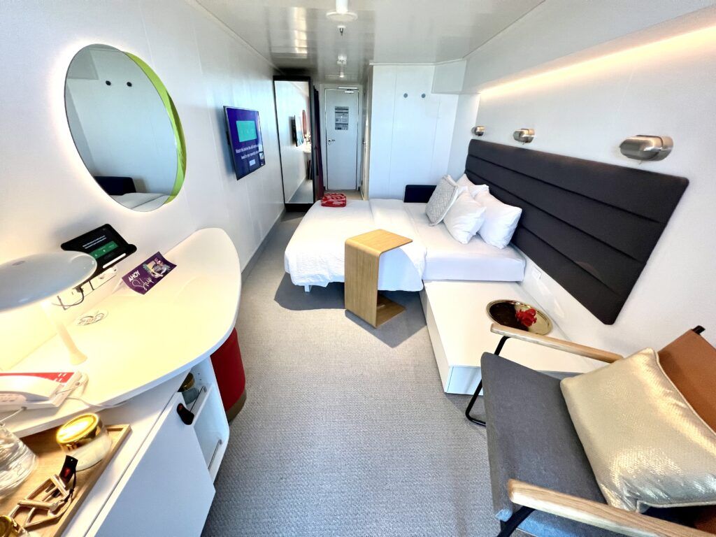 Virgin Voyages Sea Terrace Cabin Review| Eat Sleep Cruise