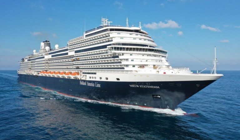 Holland America Line's Nieuw Statendam Resumes Cruising