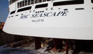 MSC Cruises Floats Out MSC Seascape