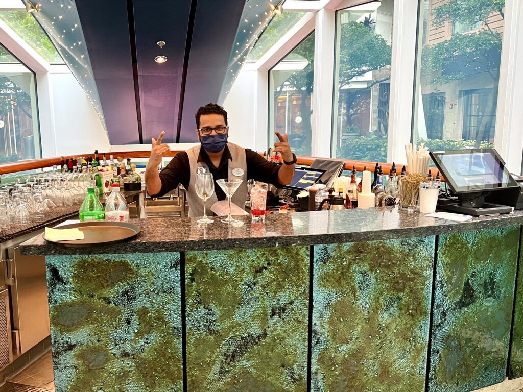 Amplified Oasis of the Seas bars