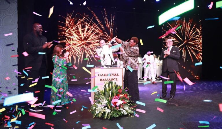 Carnival Radiance Christened