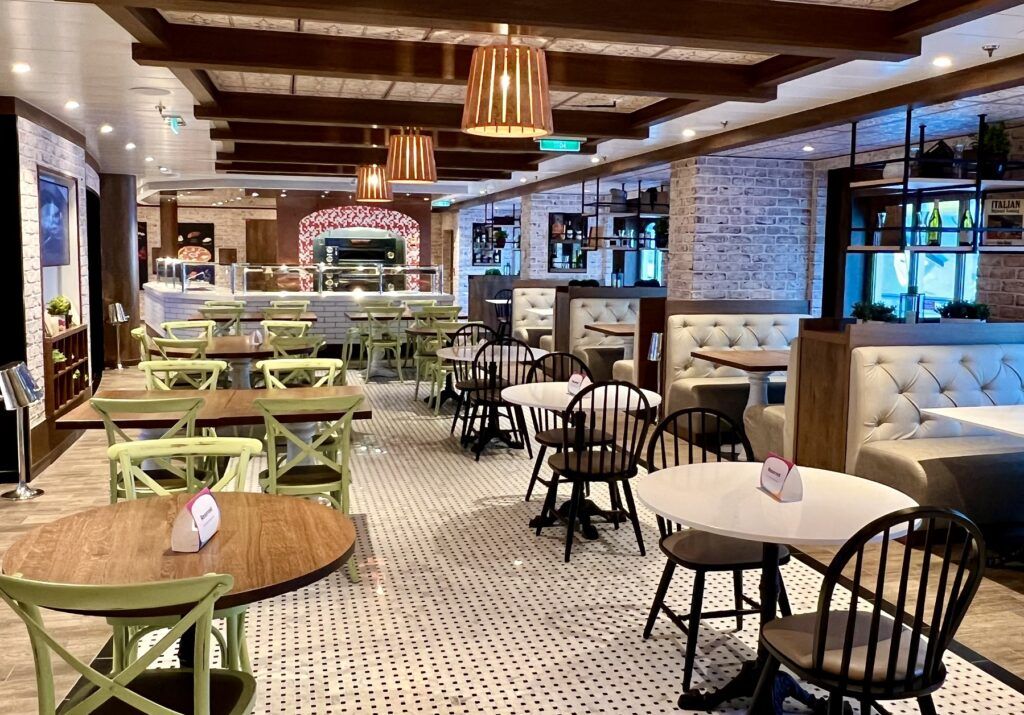 Inside Giovannis Italian Kitchen on Odyssey of the Seas