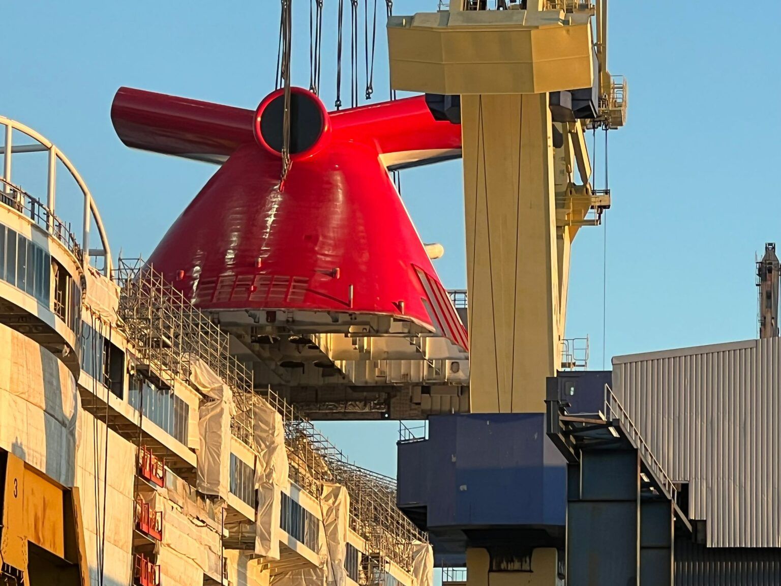 Carnival Celebration Gets Her Funnel Eat Sleep Cruise