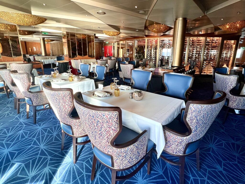 Inside the Pinnacle Grill on Holland America Rotterdam