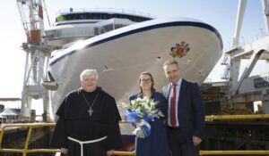 Oceania Cruises Floats Out New Ship Vista