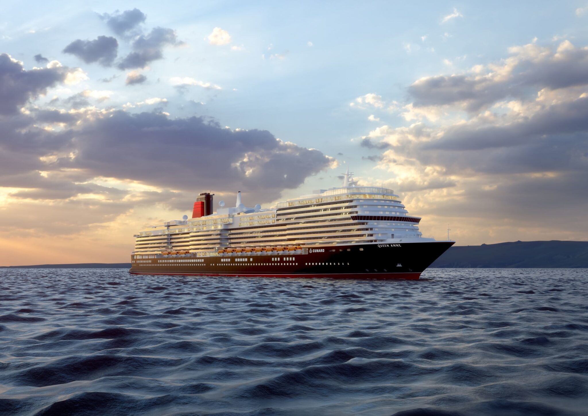 Cunard Names New Ship Queen Anne Eat Sleep Cruise