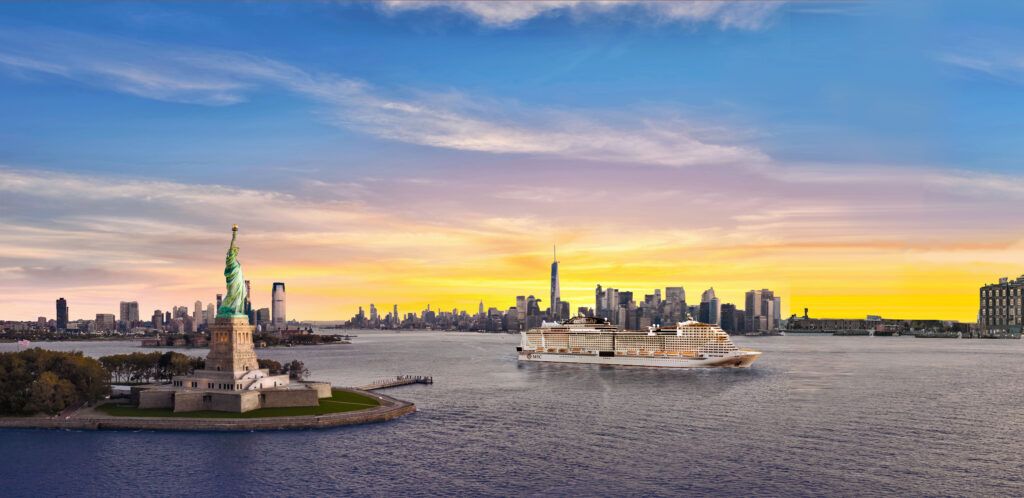 MSC Cruises to Sail From New York For the First Time