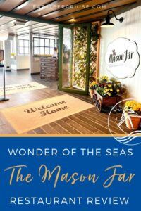 The Mason Jar on Wonder of the Seas