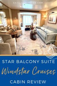 Windstar Cruises Star Balcony Suite