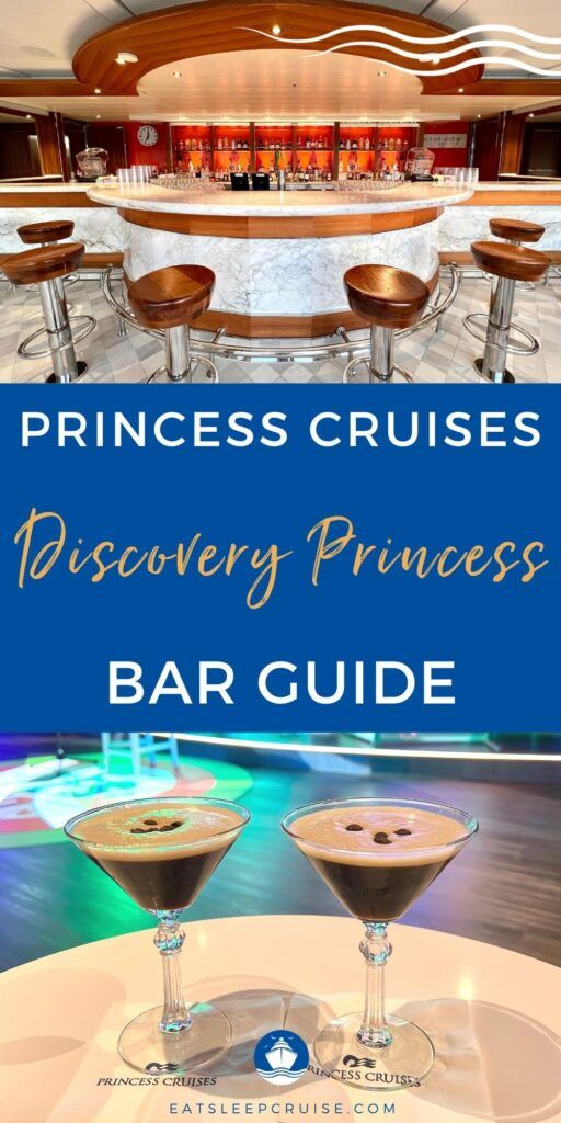 Discovery Princess Bar Guide With Menus - Eat Sleep Cruise