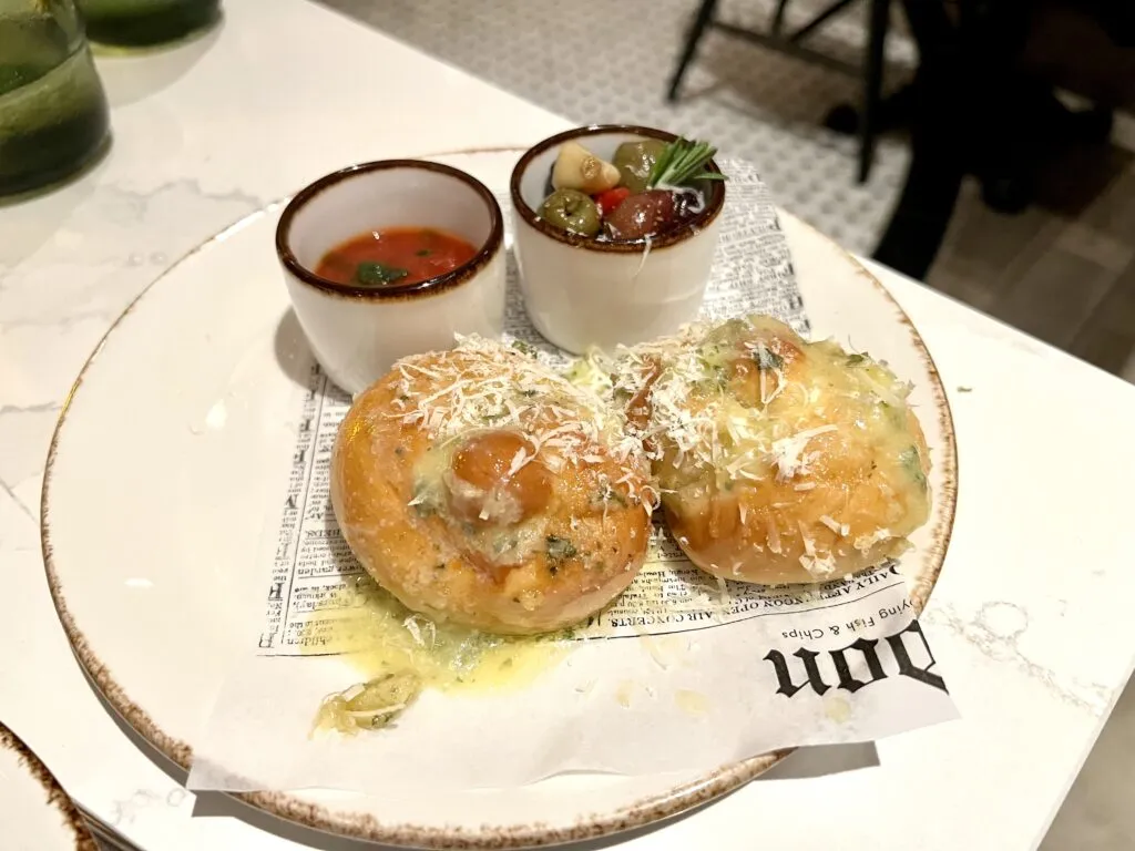 The Garlic Knots at Giovanni's Italian Kitchen