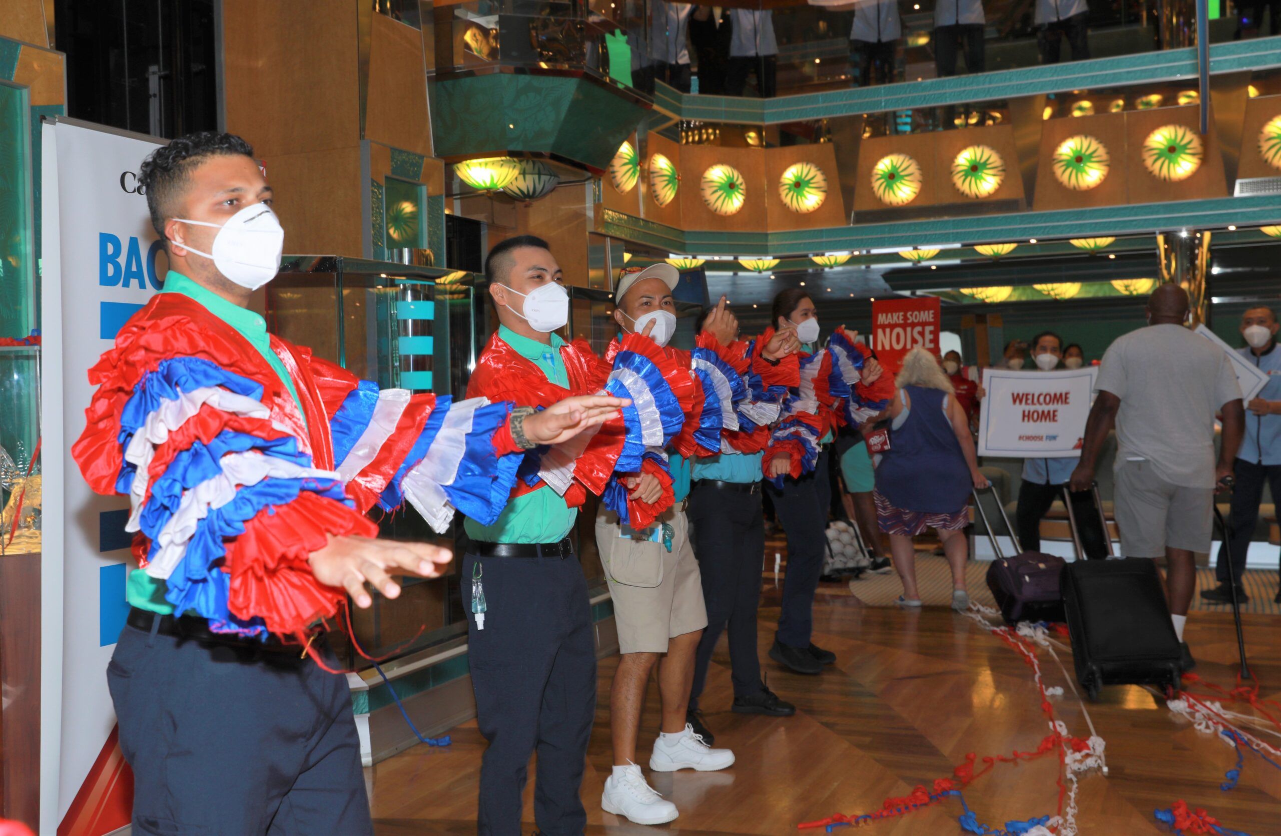 Carnival Magic Crew Guests Onboard