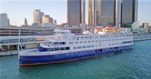 American Queen Voyages Celebrates Maiden Arrival of Ocean Navigator at Chicago's Navy Pier