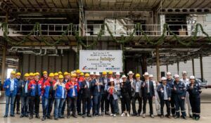 Carnival Jubilee's Keel Laying Ceremony Adds Some Texas Flair