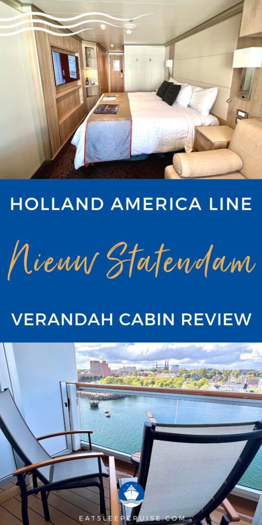 Holland America Verandah Cabin Review on Nieuw Statendam