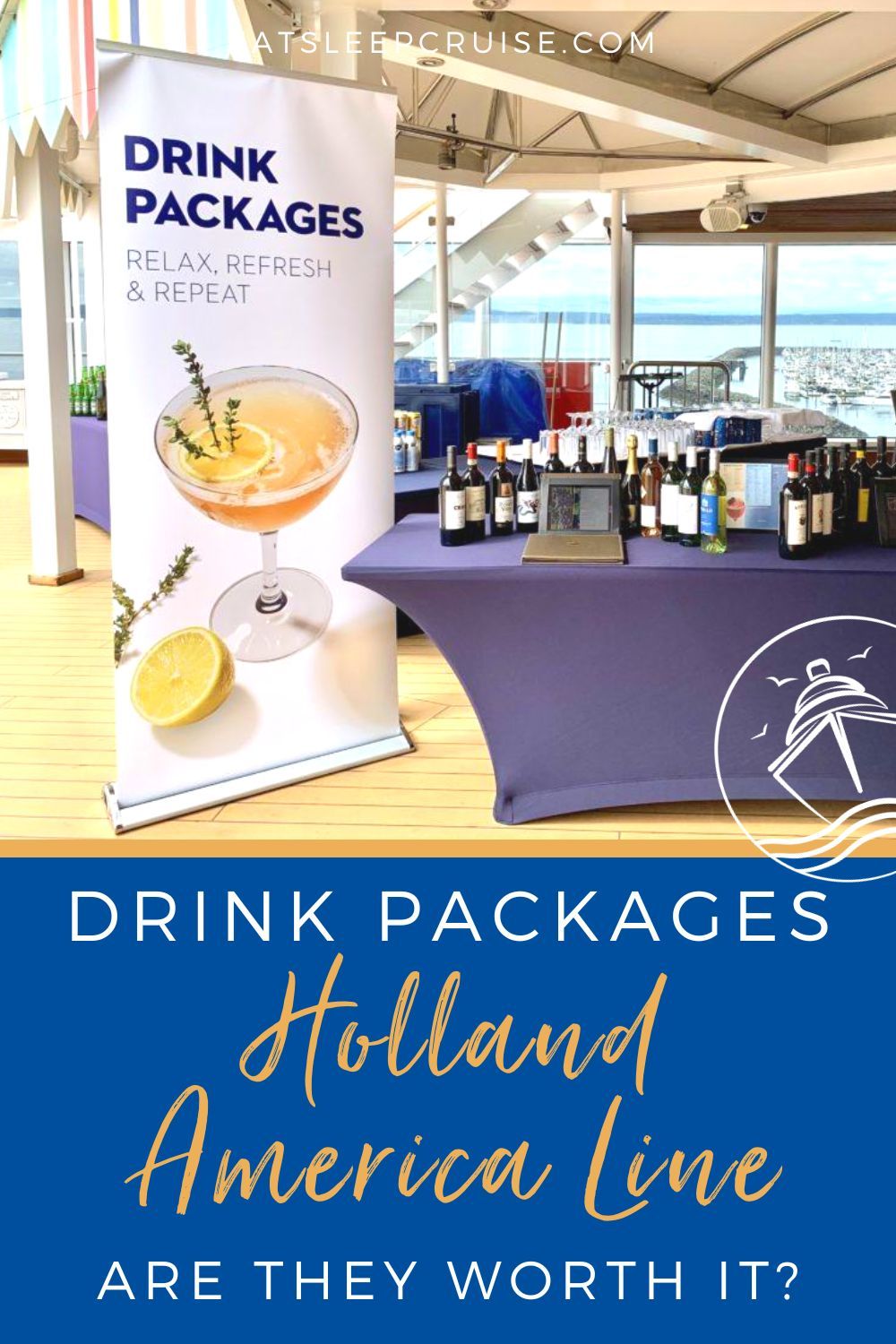 Do you save money with Holland America Line Drink Packages