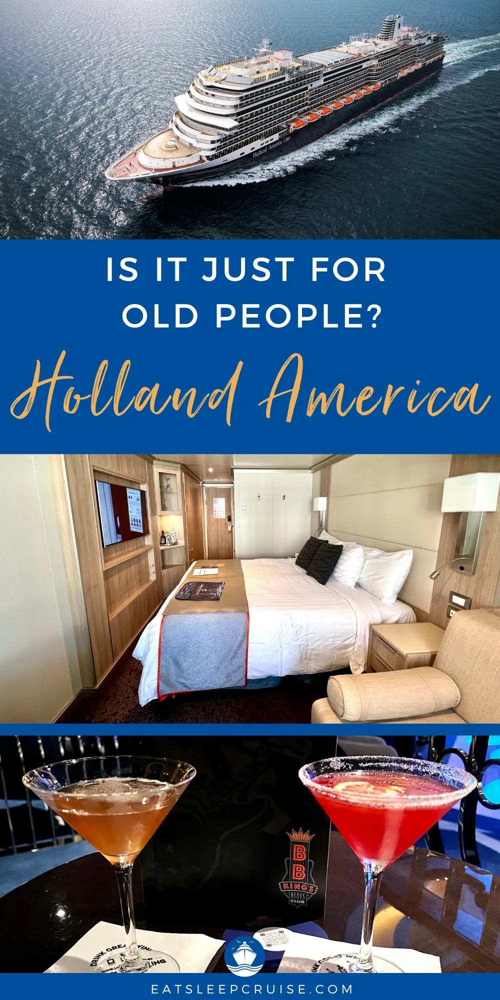 We have sailed on HAL four times in the past year now and share why we think Holland America Line isn't just for old people.