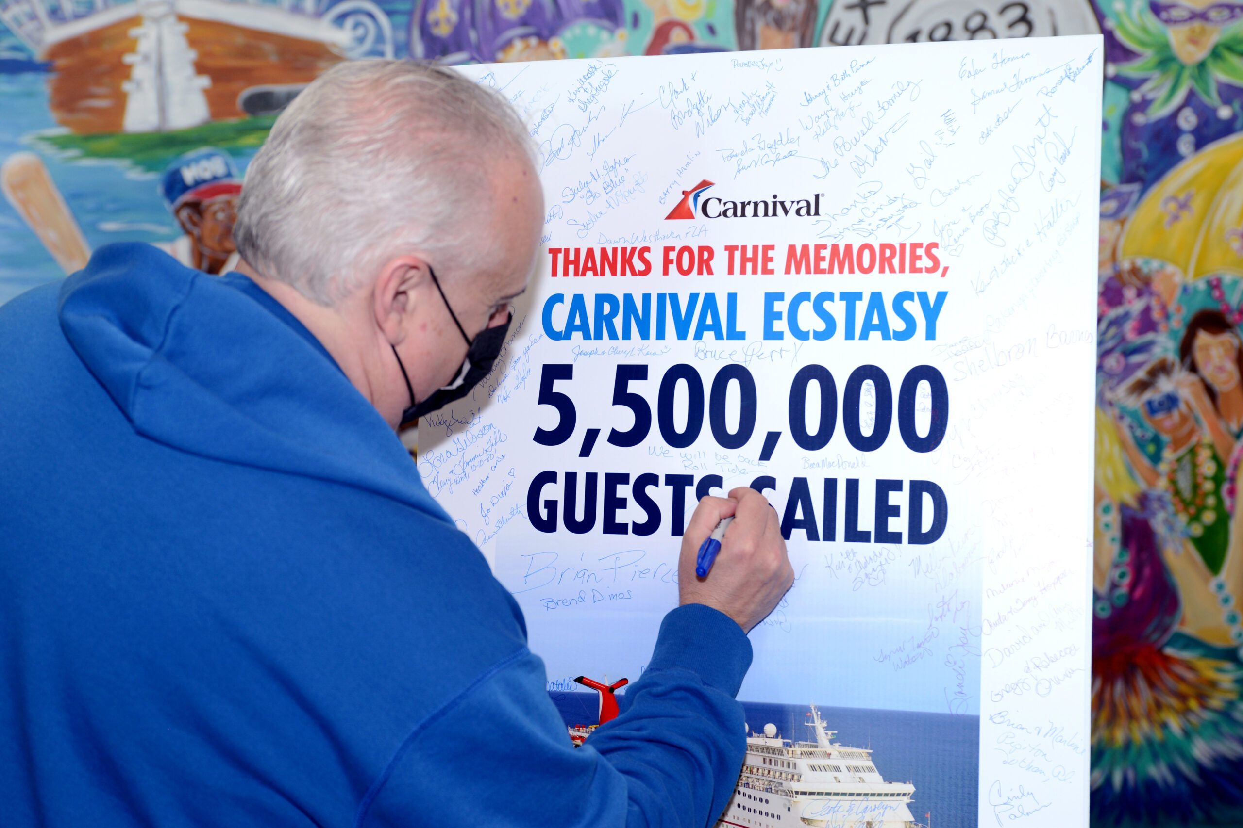 Carnival Ecstasy Sets Sail on Final Voyage