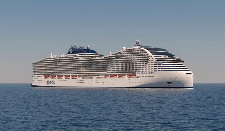 MSC Cruises Cuts Steel on MSC World America