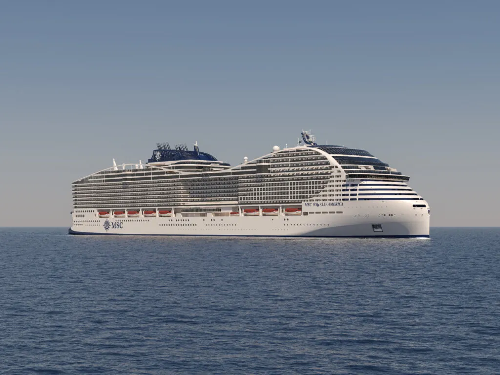 MSC Cruises Cuts Steel on MSC World America - MSC Cruises Announces 2025 Itineraries for North America