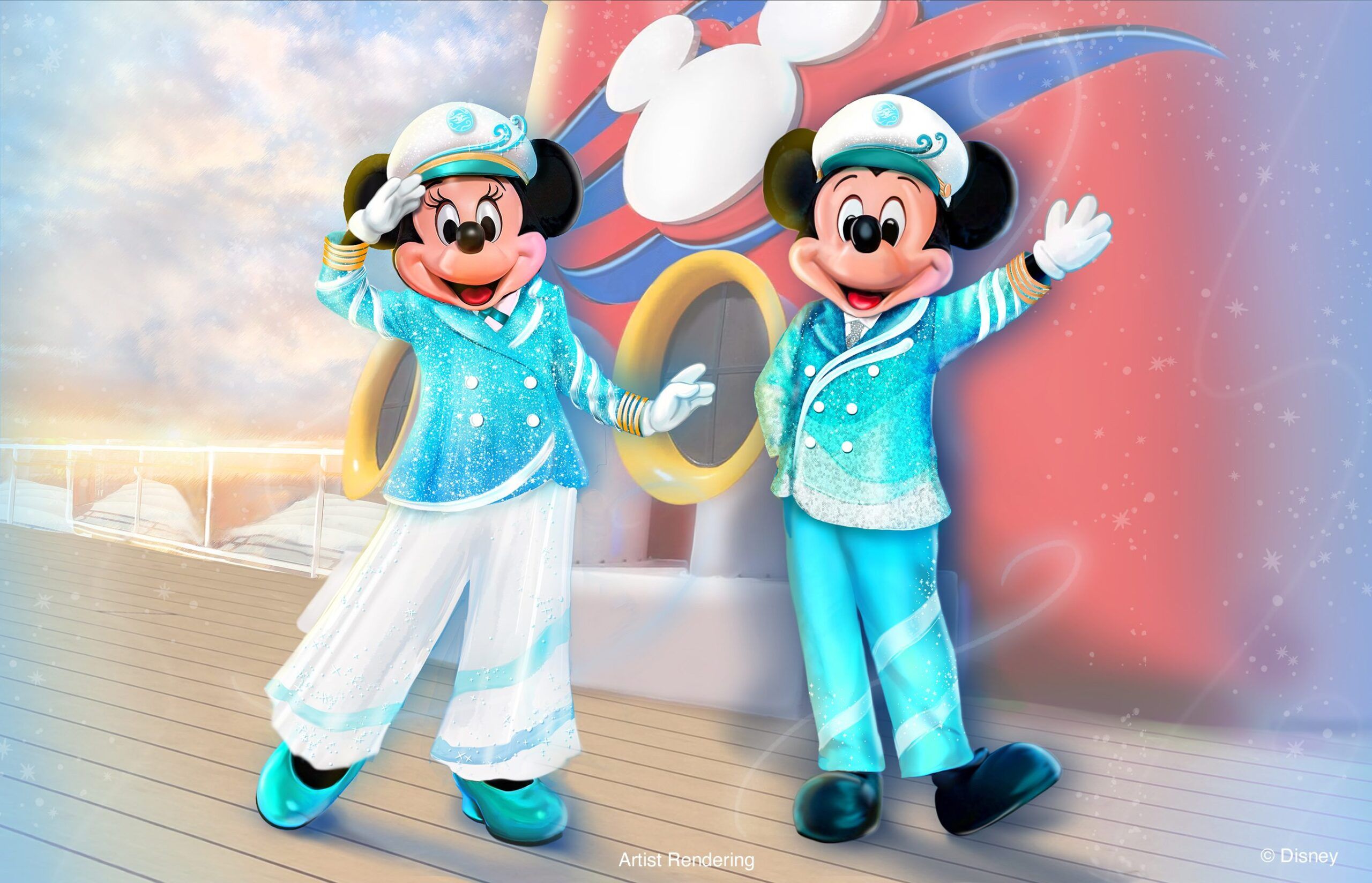 Disney Cruise Line “Silver Anniversary at Sea” – Captain Minnie