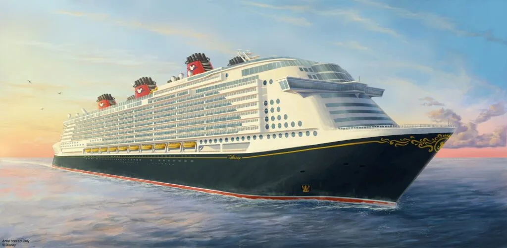 Disney Cruise Ships by Size