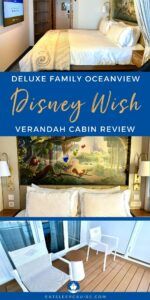 Disney Wish Deluxe Family Oceanview Stateroom With Verandah