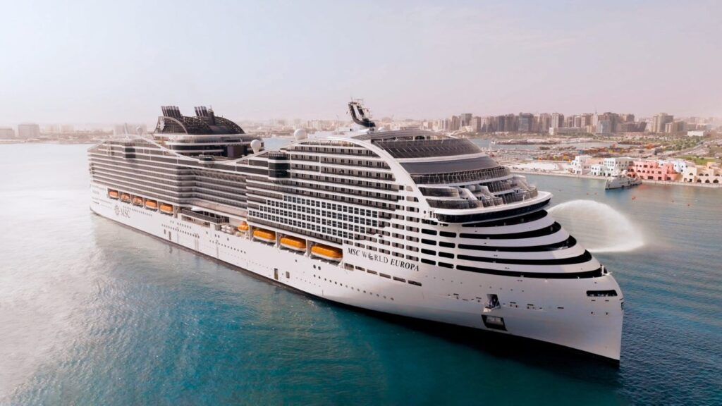 MSC Cruises Names World Europa in Doha